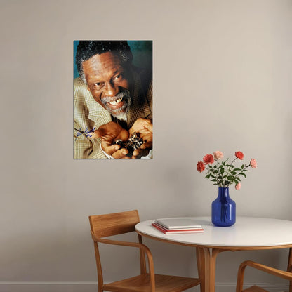 Bill Russell Old Basketball Pivot Player Sport Poster Wall Art Print Home Wall Decor - xonomax