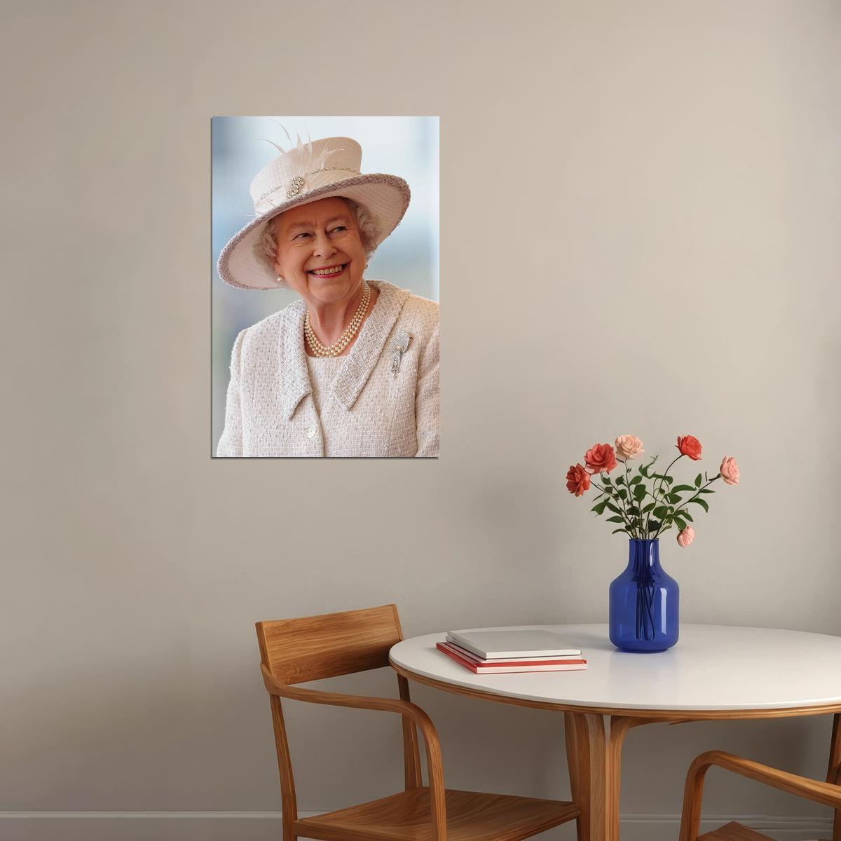 Her Majesty The Queen Elizabeth 2 Tribute Britain Remember Poster Wall Art Print Home Wall Decor - xonomax