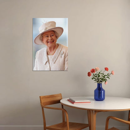 Her Majesty The Queen Elizabeth 2 Tribute Britain Remember Poster Wall Art Print Home Wall Decor - xonomax