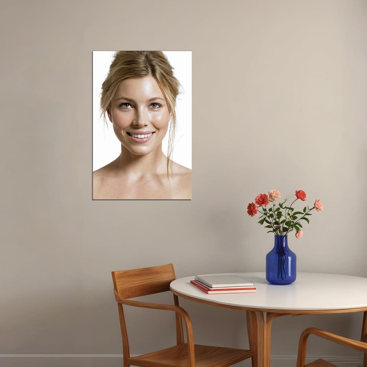 Jessica Biel Celebrity Cinema Actress Star Poster Wall Art Print Home Wall Decor - xonomax