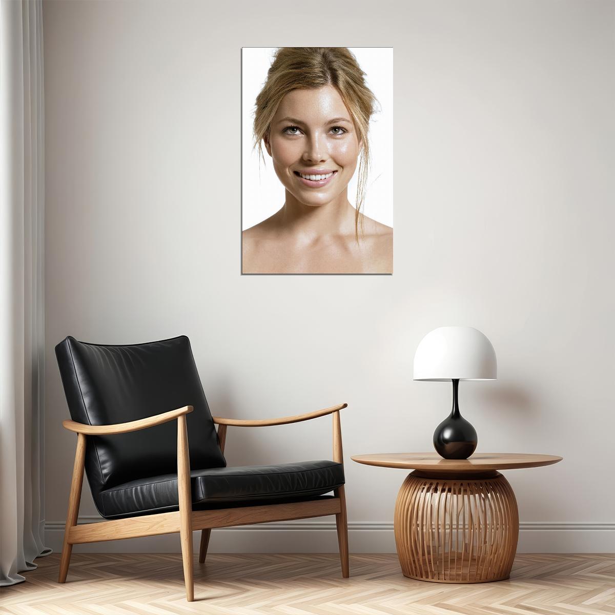 Jessica Biel Celebrity Cinema Actress Star Poster Wall Art Print Home Wall Decor - xonomax