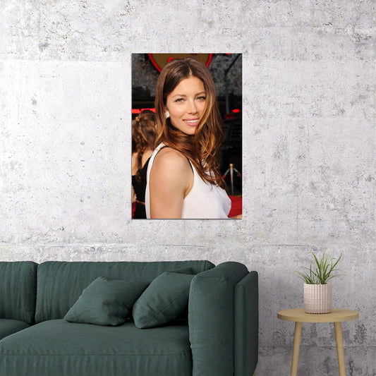 Jessica Biel Celebrity Cinema Actress Star Poster Wall Art Print Home Wall Decor - xonomax