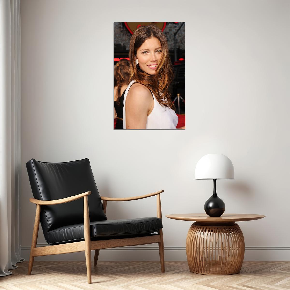 Jessica Biel Celebrity Cinema Actress Star Poster Wall Art Print Home Wall Decor - xonomax