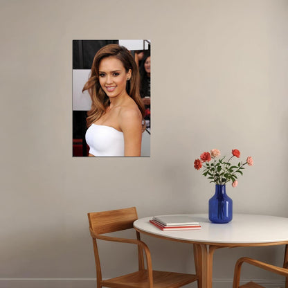 Jessica Alba Celebrity Cinema Actress Artist Poster Wall Art Print Home Wall Decor - xonomax