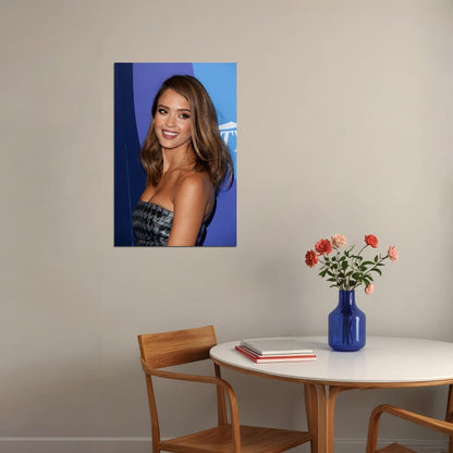 Jessica Alba Celebrity Cinema Actress Artist Poster Wall Art Print Home Wall Decor - xonomax