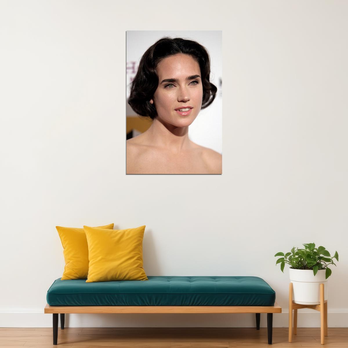 Jennifer Connelly Cinema Actor Idol Moldel Poster Wall Art Print Home Wall Decor - xonomax