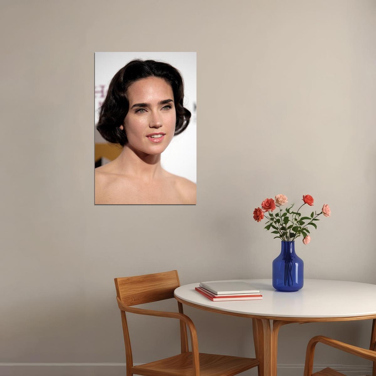 Jennifer Connelly Cinema Actor Idol Moldel Poster Wall Art Print Home Wall Decor - xonomax