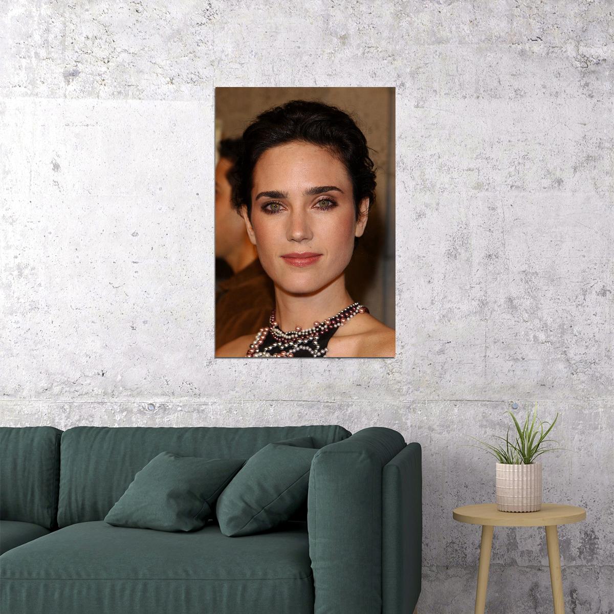 Jennifer Connelly Celebrity Actor Idol Moldel Poster Wall Art Print Home Wall Decor - xonomax