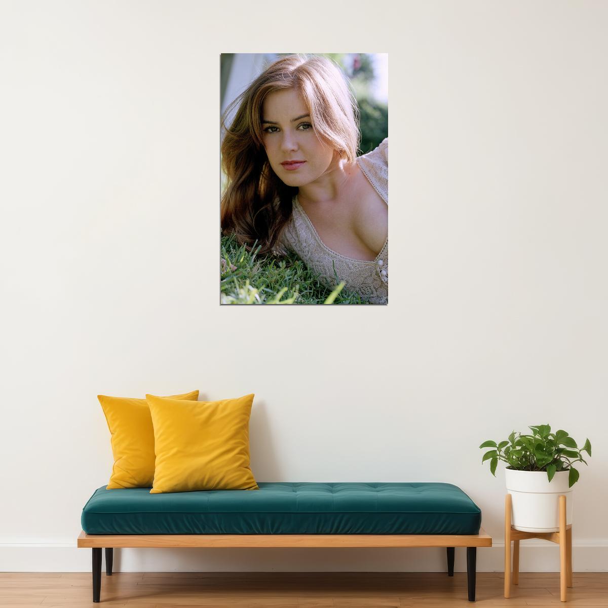Isla Fisher Celebrity Cinema Actor Artist Idol Poster Wall Art Print Home Wall Decor - xonomax