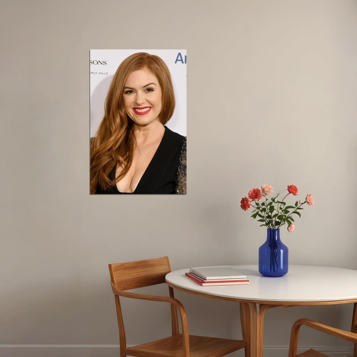 Isla Fisher Celebrity Cinema Actress Artist Idol Poster Wall Art Print Home Wall Decor - xonomax