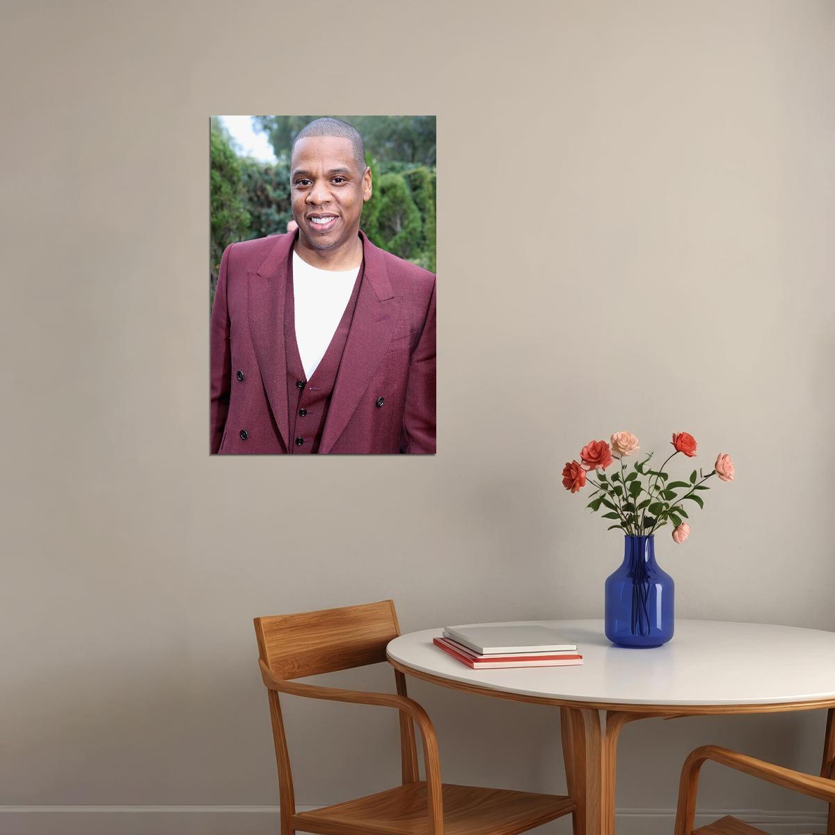 Jay Z Celebrity Singer Album Artist Poster Wall Art Print Home Wall Decor - xonomax