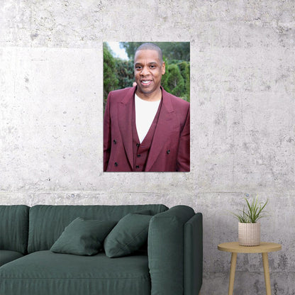 Jay Z Celebrity Singer Album Artist Poster Wall Art Print Home Wall Decor - xonomax