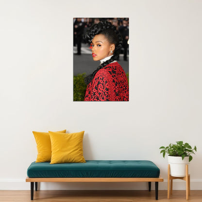 Janelle Monae Celebrity Actor Singeer Star Poster Wall Art Print Home Wall Decor - xonomax