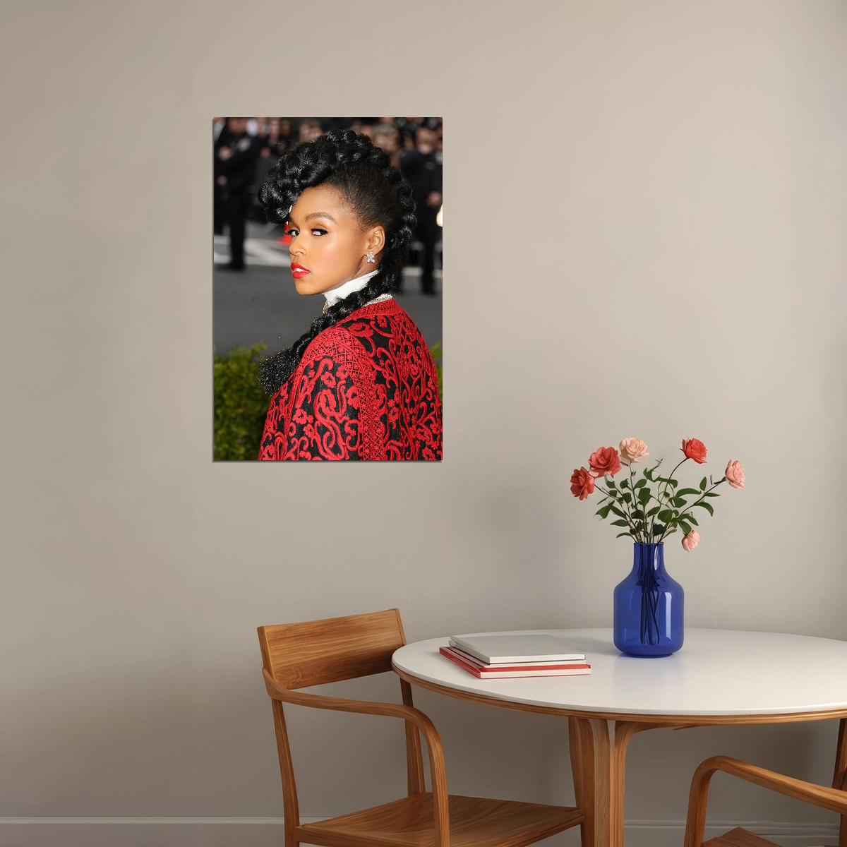 Janelle Monae Celebrity Actor Singeer Star Poster Wall Art Print Home Wall Decor - xonomax