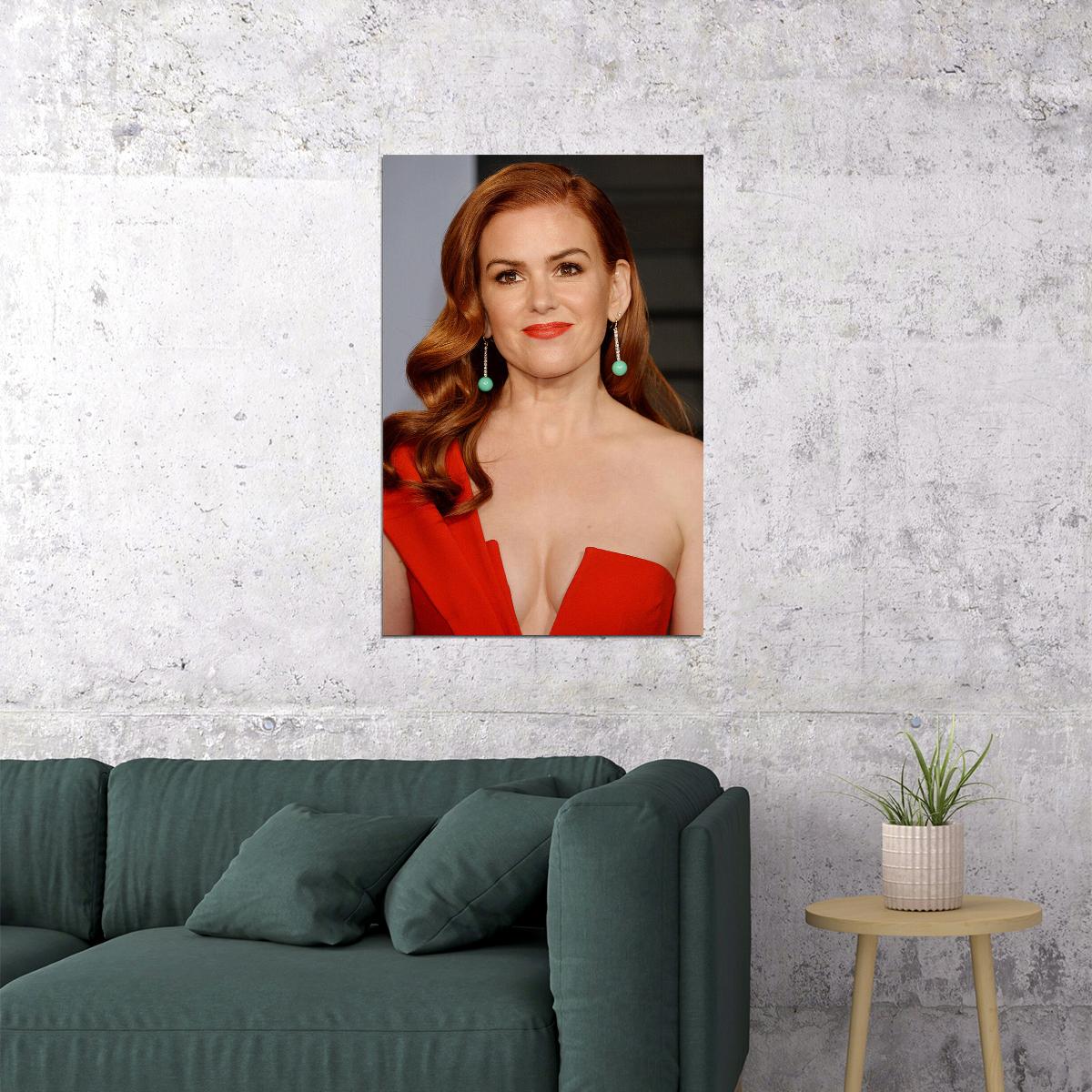 Isla Fisher Celebrity Cinema Actress Artist Star Poster Wall Art Print Home Wall Decor - xonomax