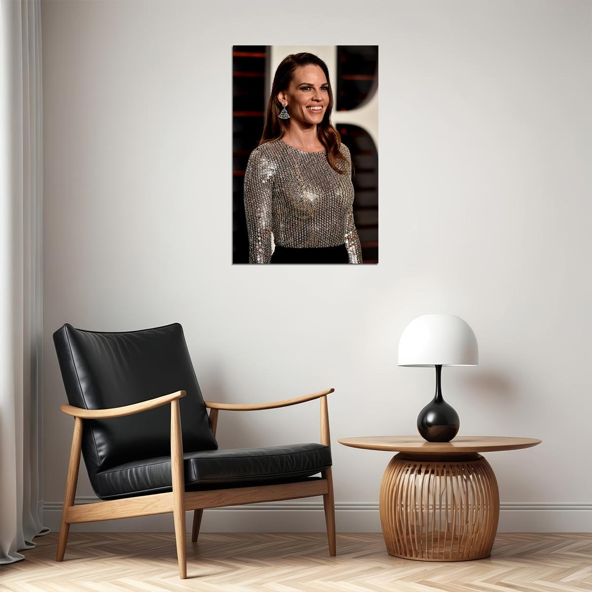 Hillary Swank Celebrity Tv Movie Actress Star Poster Wall Art Print Home Wall Decor - xonomax