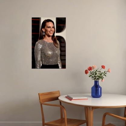 Hillary Swank Celebrity Tv Movie Actress Star Poster Wall Art Print Home Wall Decor - xonomax