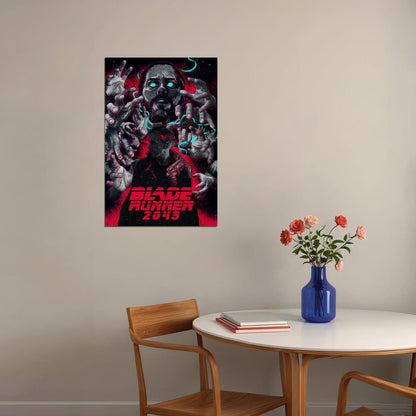 Blade Runner 2049 Science Fiction Thriller Movie Poster Wall Art Print Home Wall Decor - xonomax