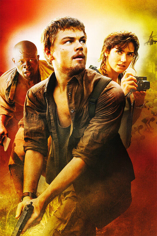 Blood Diamond Vintage Classic Drama Movie Poster Wall Art Print Home Wall Decor - xonomax