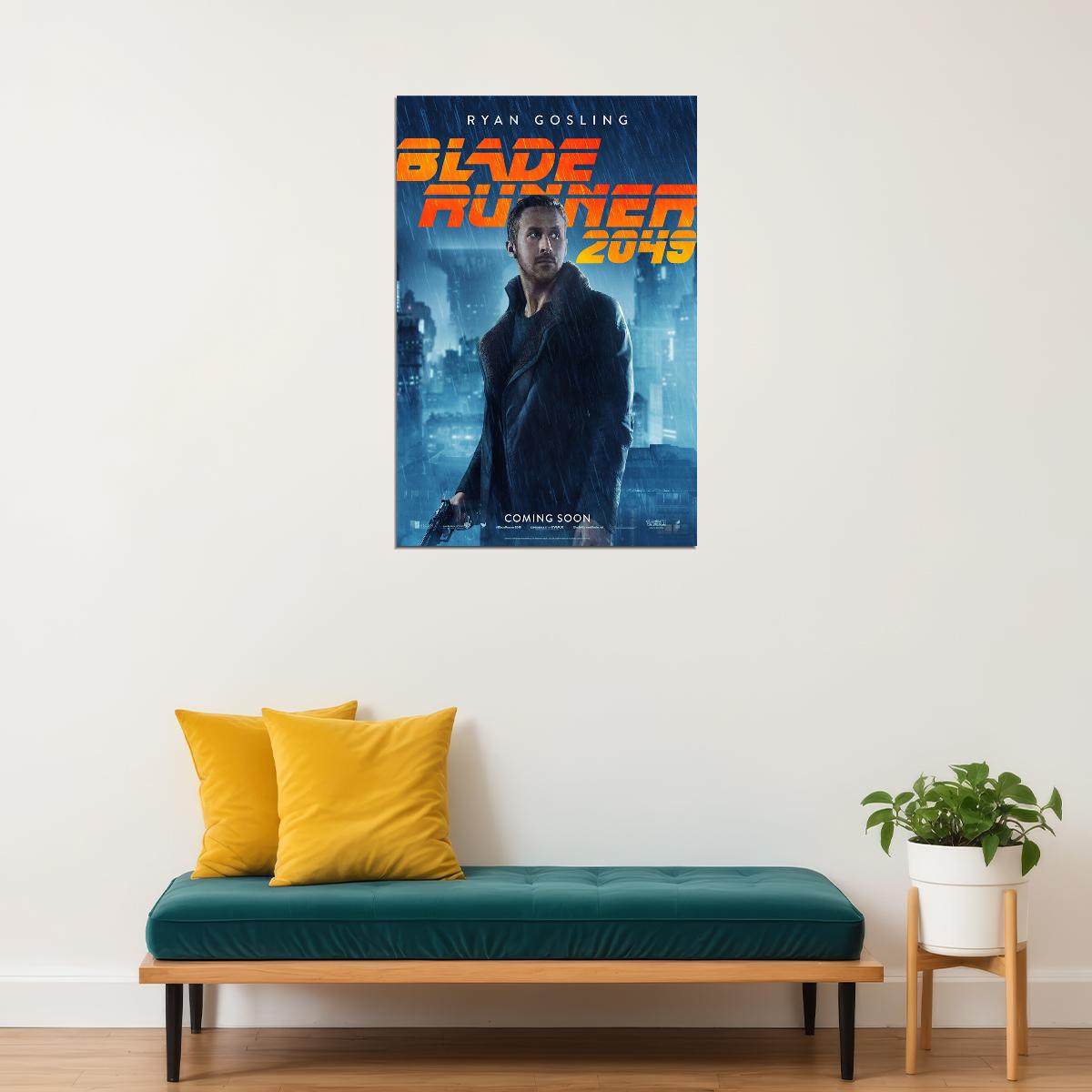 Blade Runner 2049 Science Fiction Movie Cinema Poster Wall Art Print Home Wall Decor - xonomax