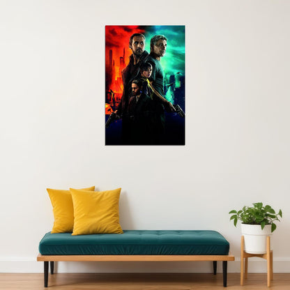 Blade Runner 2049 Science Fiction Movie Poster Wall Art Print Home Wall Decor - xonomax