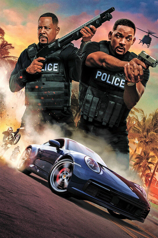 Bad Boys Vintage Classic Comedy Movie Poster Wall Art Print Home Wall Decor - xonomax