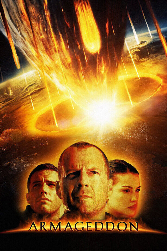 Armageddon Vintage Science Fiction Movie Poster Wall Art Print Home Wall Decor - xonomax