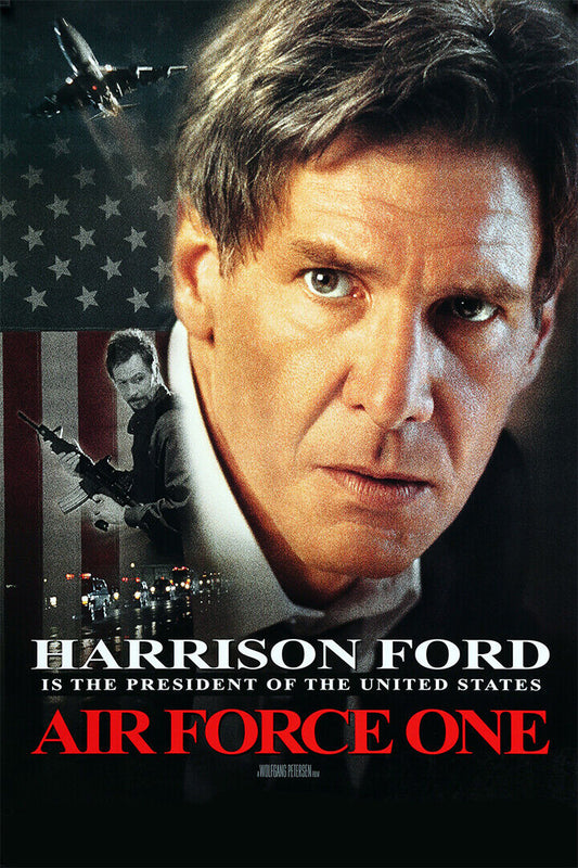 Air Force One Vintage Classic Movie Poster Wall Art Print Home Wall Decor - xonomax