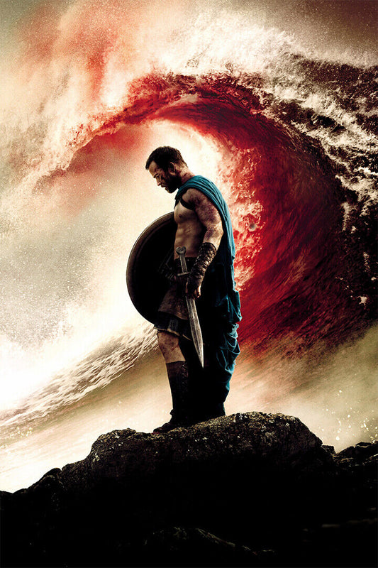 300 Rise Of An Empire Action Movie Poster Wall Art Print Home Wall Decor - xonomax