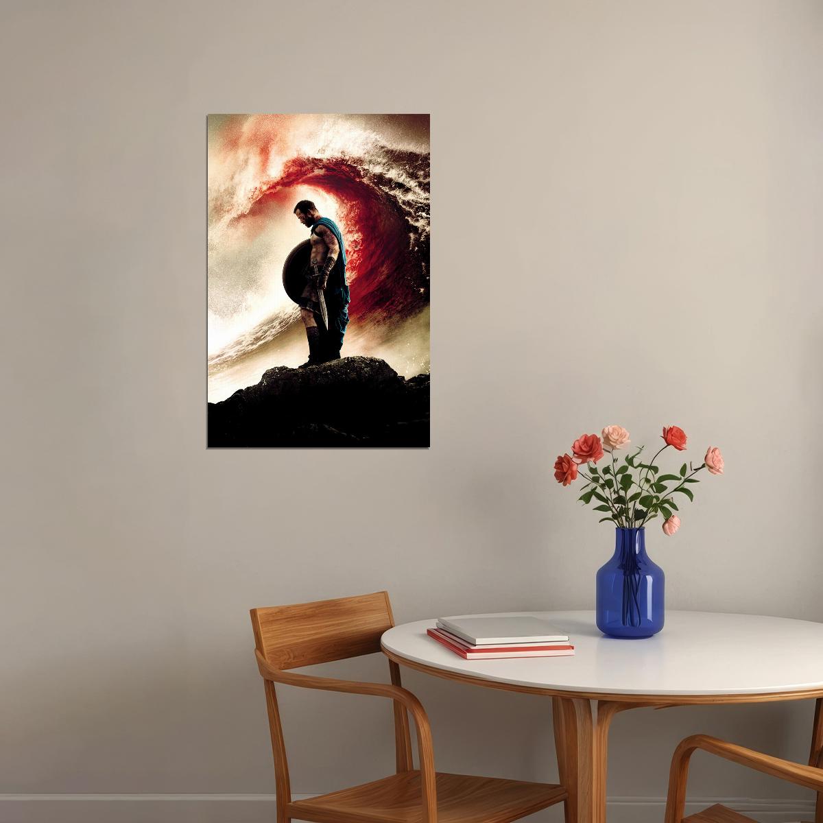 300 Rise Of An Empire Action Movie Poster Wall Art Print Home Wall Decor - xonomax