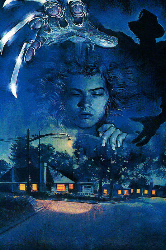 A Nightmare On Elms Street 3 Vintage Movie Poster Wall Art Print Home Wall Decor - xonomax