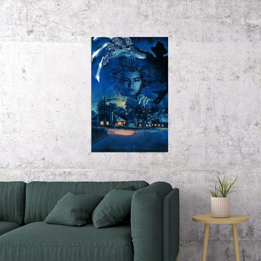 A Nightmare On Elms Street 3 Vintage Movie Poster Wall Art Print Home Wall Decor - xonomax