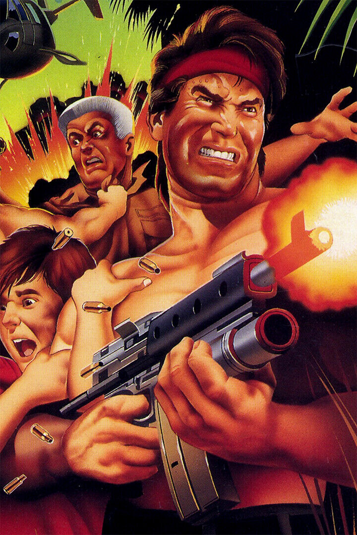Super Contra Classic Game Action War Game Poster Wall Art Print Home Wall Decor - xonomax