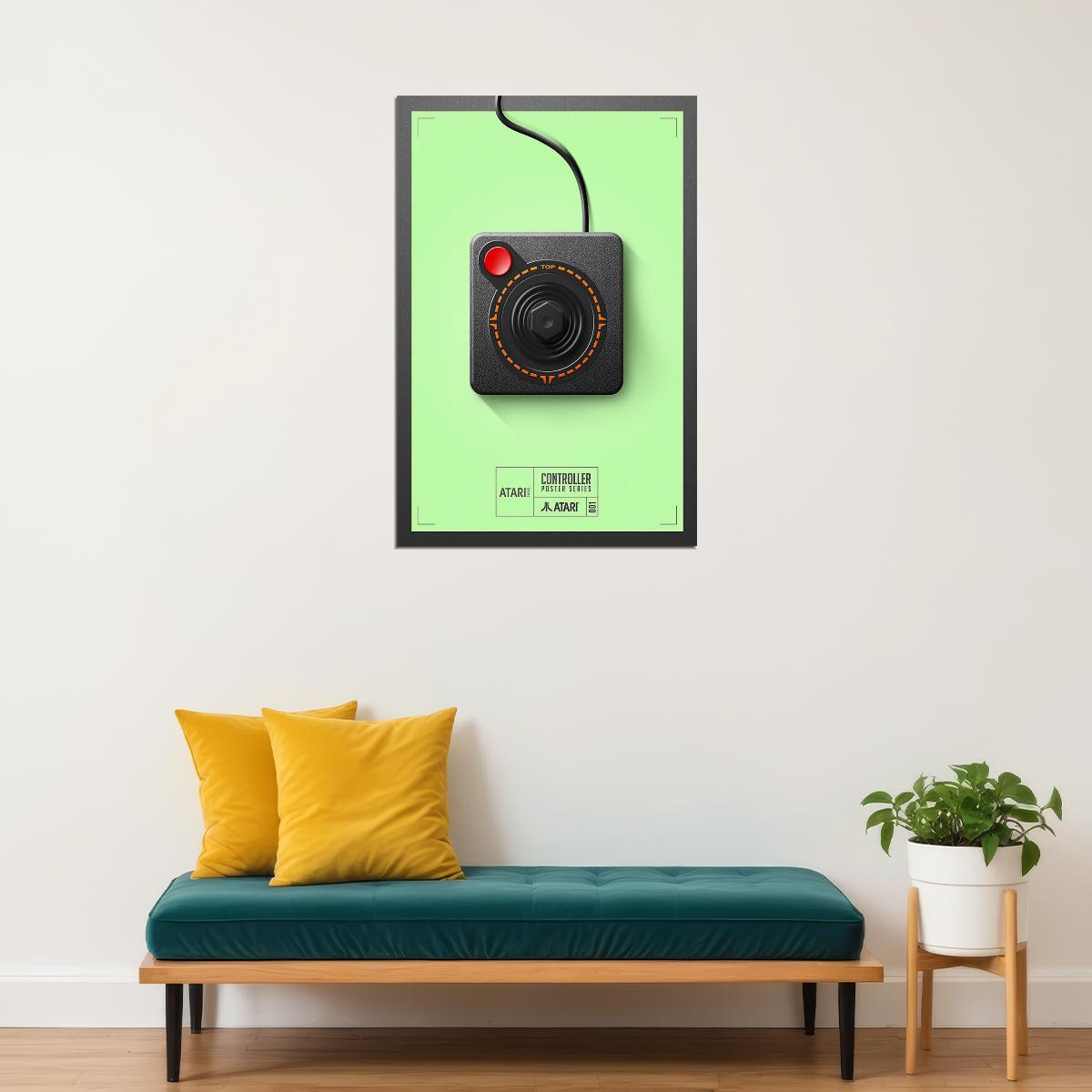 Atari Retro Promo Video Game Play Technology Poster Wall Art Print Home Wall Decor - xonomax
