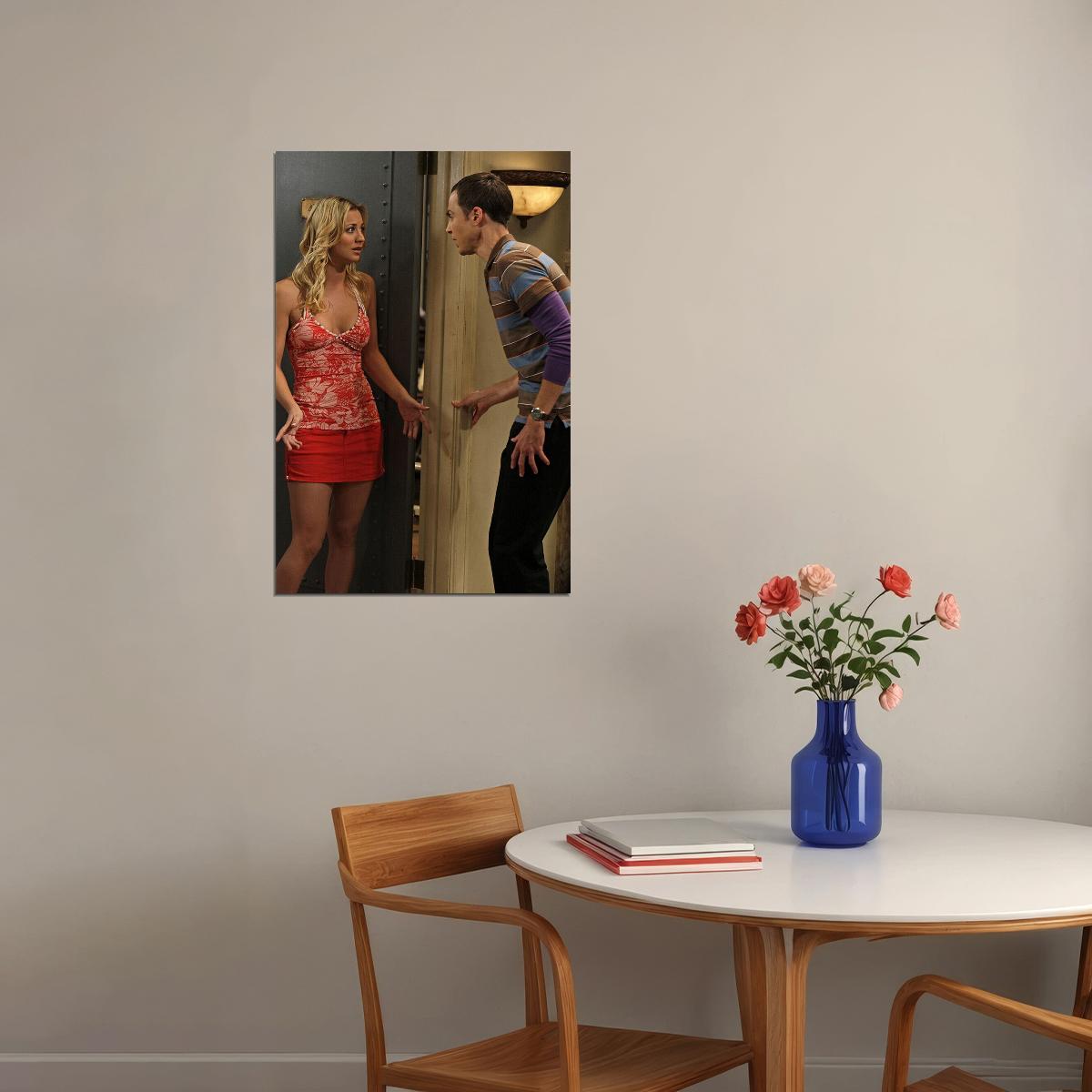 Penny The Big Bang Theory Tv Series Poster Kaley Cuoco Wall Art Print Home Wall Decor - xonomax