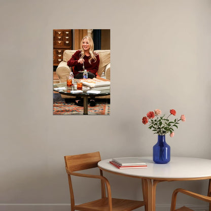 Penny The Big Bang Theory Tv Series Poster Kaley Cuoco Wall Art Print Home Wall Decor - xonomax