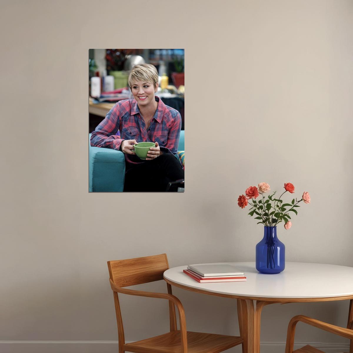 Penny The Big Bang Theory Tv Series Poster Kaley Cuoco Wall Art Print Home Wall Decor - xonomax