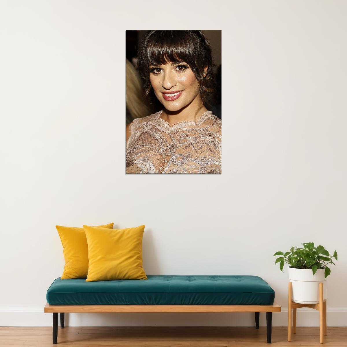 Lea Michele Movie Actress Singer Writer Poster Wall Art Print Home Wall Decor - xonomax