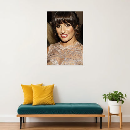Lea Michele Movie Actress Singer Writer Poster Wall Art Print Home Wall Decor - xonomax