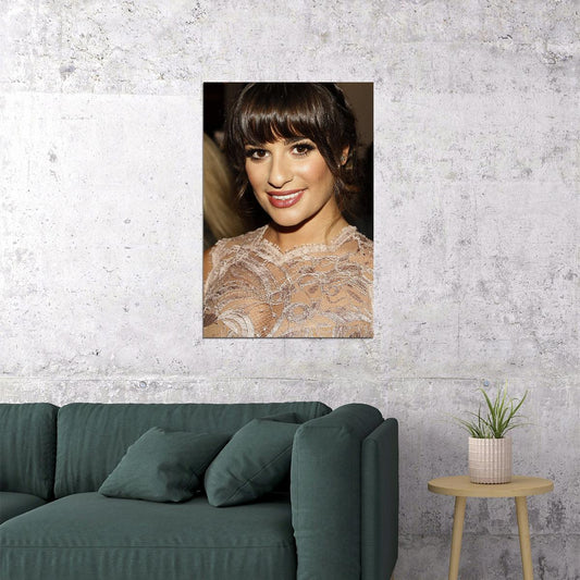 Lea Michele Movie Actress Singer Writer Poster Wall Art Print Home Wall Decor - xonomax