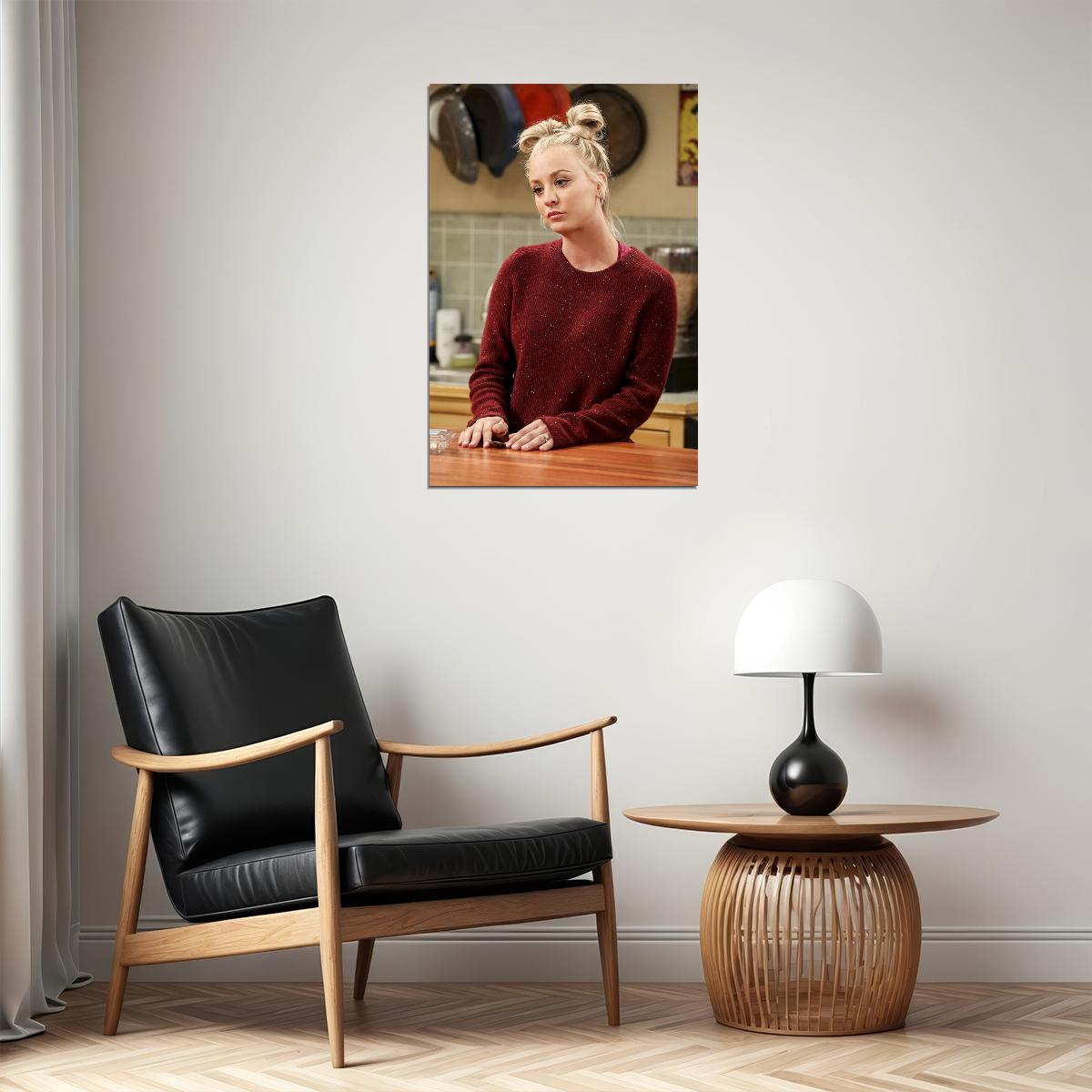 Penny The Big Bang Theory Tv Series Poster Kaley Cuoco Wall Art Print Home Wall Decor - xonomax