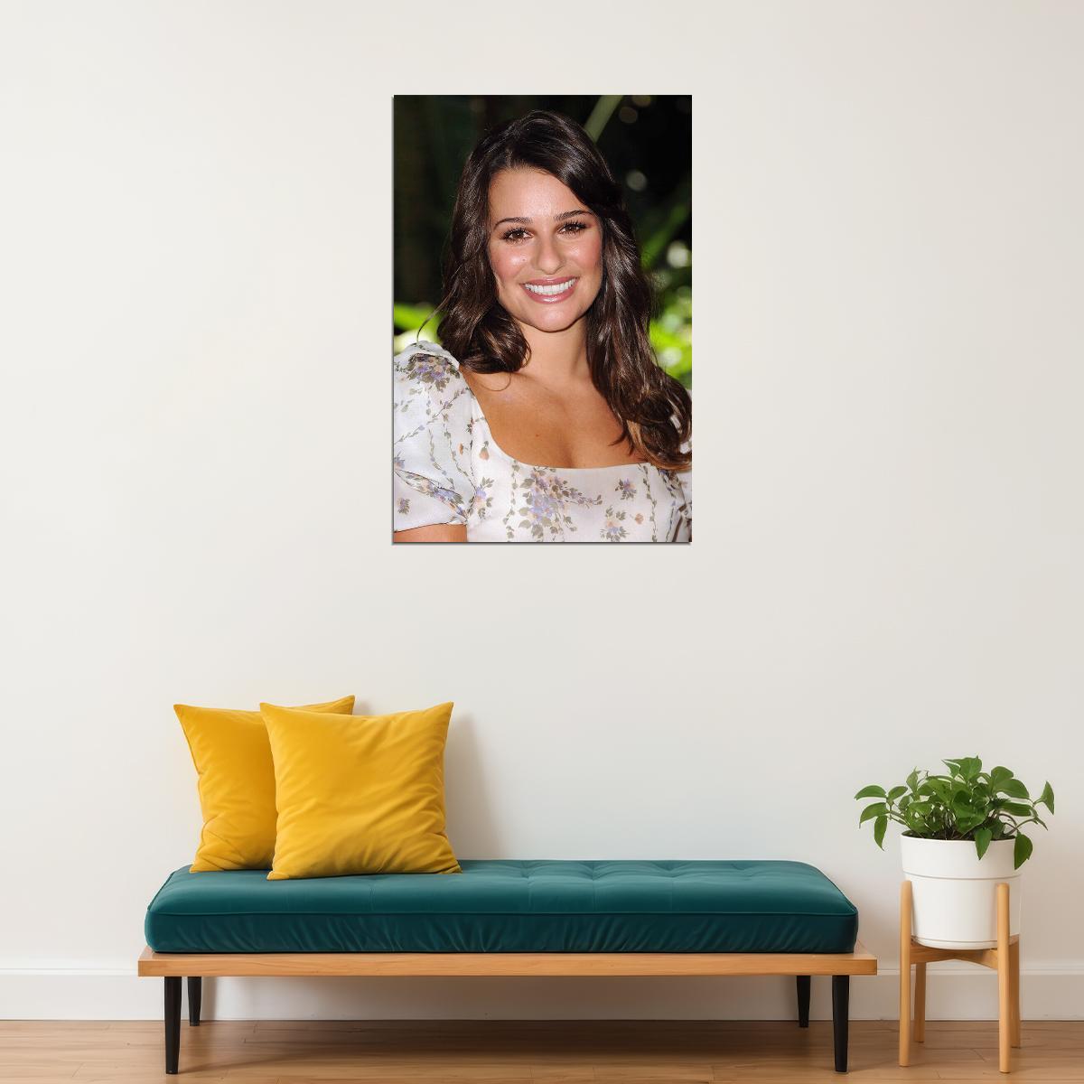 Lea Michele Movie Actress Singer Star Poster Wall Art Print Home Wall Decor - xonomax