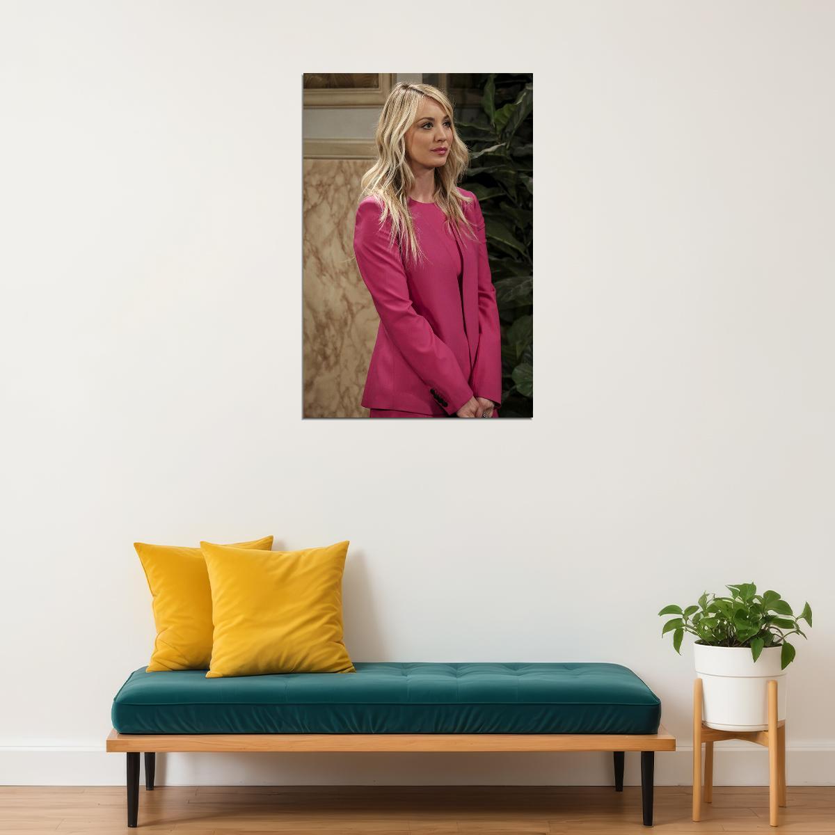 Penny The Big Bang Theory Tv Series Poster Kaley Cuoco Wall Art Print Home Wall Decor - xonomax