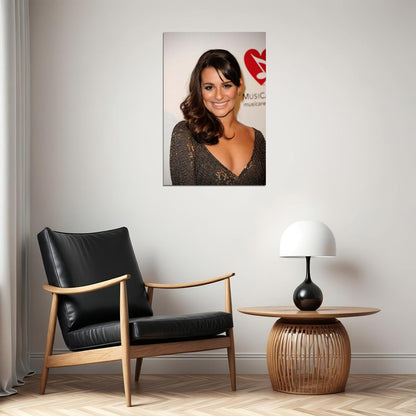 Lea Michele Cinema Actress Singer Artist Poster Wall Art Print Home Wall Decor - xonomax
