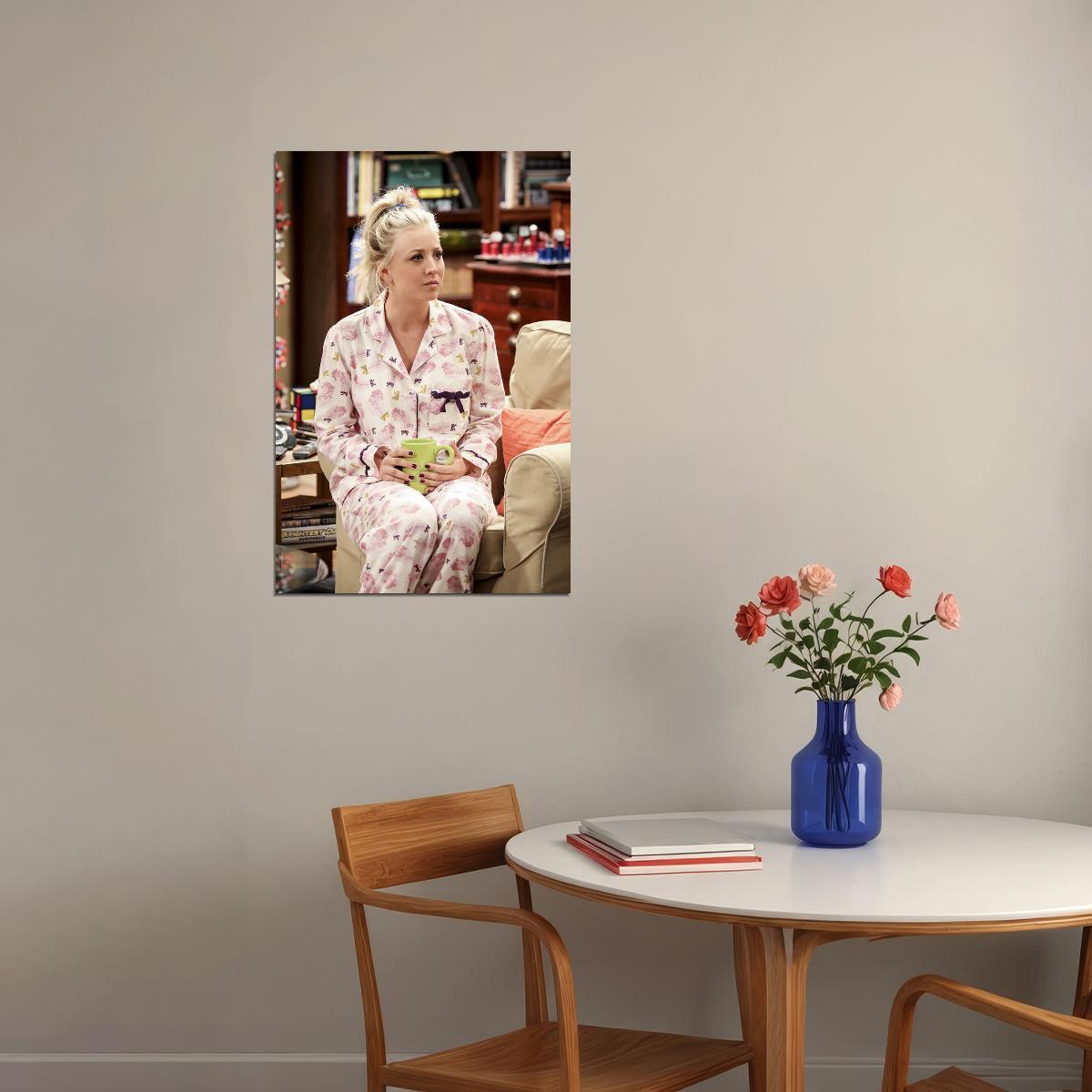 Penny The Big Bang Theory Tv Series Poster Kaley Cuoco Wall Art Print Home Wall Decor - xonomax