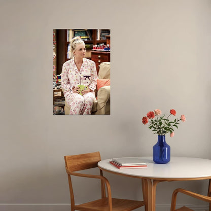 Penny The Big Bang Theory Tv Series Poster Kaley Cuoco Wall Art Print Home Wall Decor - xonomax