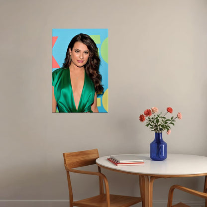 Lea Michele Cinema Actor Singer Artist Poster Wall Art Print Home Wall Decor - xonomax
