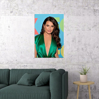 Lea Michele Cinema Actor Singer Artist Poster Wall Art Print Home Wall Decor - xonomax