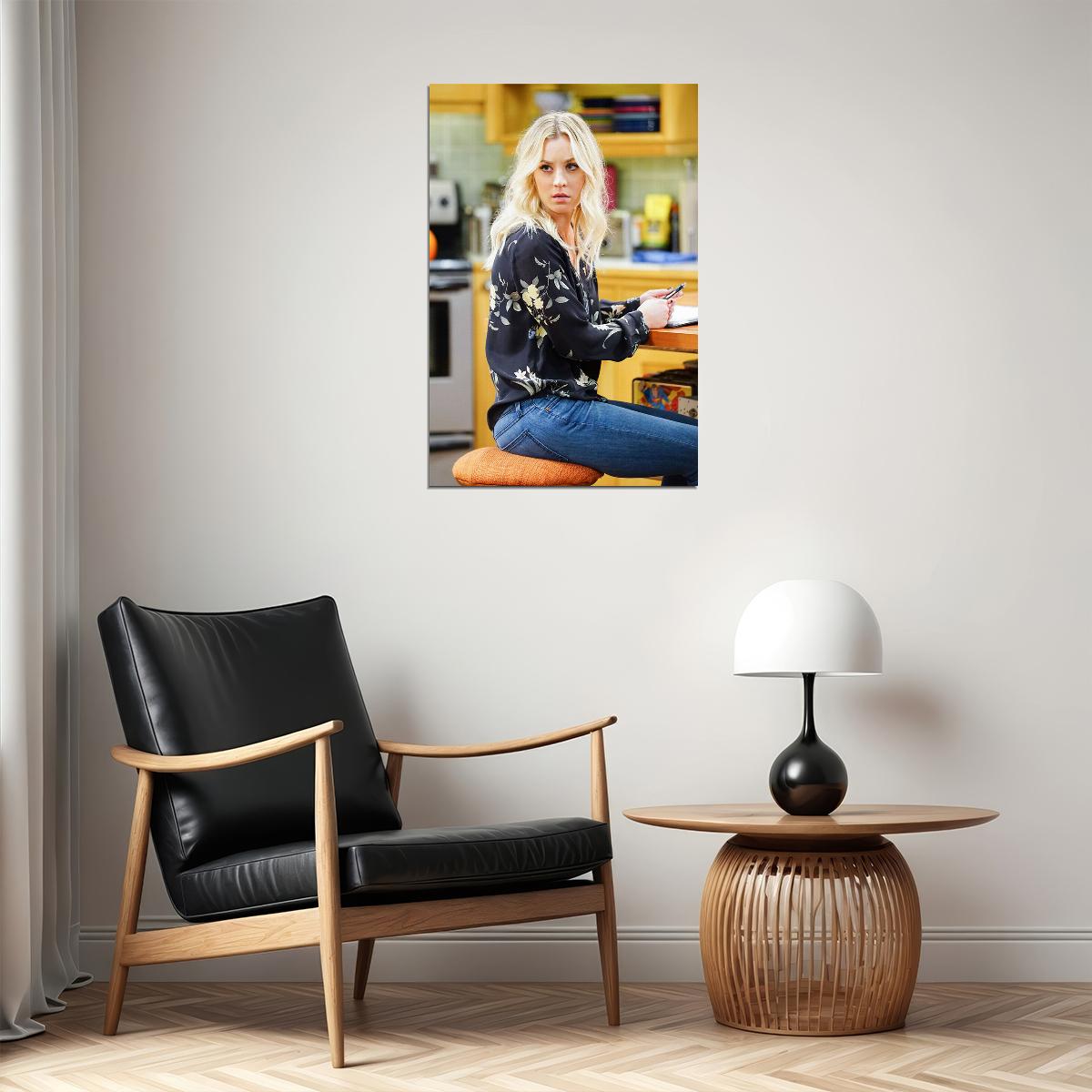 Penny The Big Bang Theory Tv Series Poster Kaley Cuoco Wall Art Print Home Wall Decor - xonomax