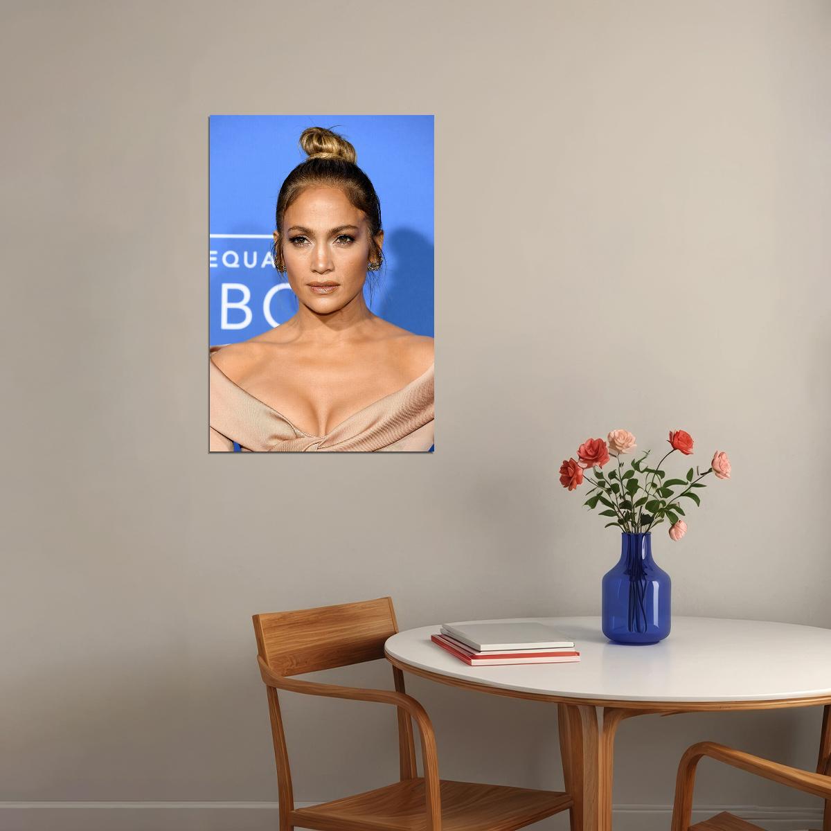 Jennifer Lopez Singer Movie Actress Star Poster Wall Art Print Home Wall Decor - xonomax